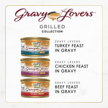 Fancyfeast Adult Gravy Lovers Poultry & Beef Variety Pack Wet Cat Food 24X85G