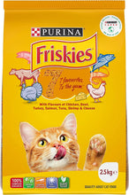 FRISKIES Adult 7 Dry Cat Food 2.5Kg