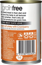 Fussy Cat Grain Free Chicken and Turkey with Cranberry Wet Cat Food 400G (Pack of 12)