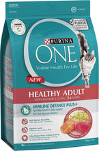 PURINA ONE Adult Salmon and Tuna Dry Cat Food, 3 Kilograms