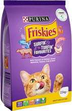 FRISKIES Adult Surfin and Turfin Favourites Dry Cat Food 2.5Kg