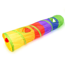 Collapsible Cat Tunnel Toy for Indoor and Outdoor Play