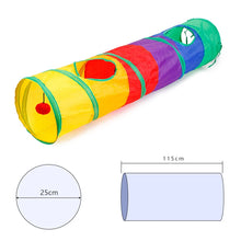 Collapsible Cat Tunnel Toy for Indoor and Outdoor Play