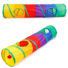 Collapsible Cat Tunnel Toy for Indoor and Outdoor Play