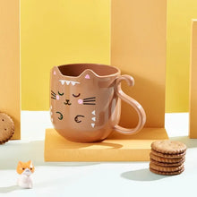 Cute Cat Tail Mug – Drop Resistant Gargle Cup for Kids