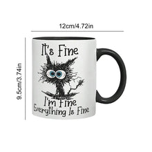 Furrllowship Of The Ring Cat Lovers Mug - 11oz Ceramic Cup