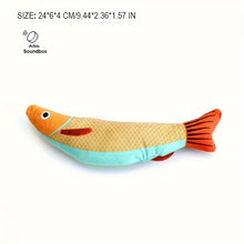 Realistic Interactive Fish Cat Toy with Sound and Chew-Friendly Design