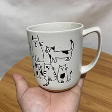 Kawaii Cat Hand-painted Ceramic Mug