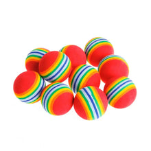 Interactive Rainbow EVA Cat and Dog Training Ball