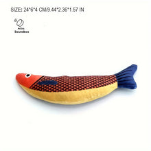 Realistic Interactive Fish Cat Toy with Sound and Chew-Friendly Design