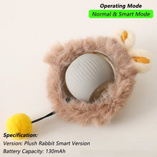 Interactive Smart Cat Ball Toy with Intelligent Motion Sensors