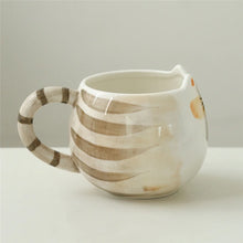 Adorable Cat-Shaped Ceramic Mug - 380ml