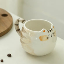 Adorable Cat-Shaped Ceramic Mug - 380ml