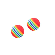 Interactive Rainbow EVA Cat and Dog Training Ball