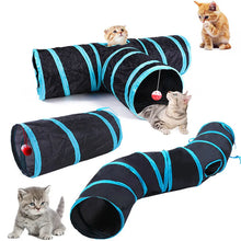 Foldable S-Type Cat Tunnel - Fun Play & Exercise Toy