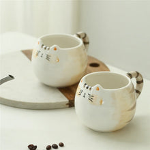 Adorable Cat-Shaped Ceramic Mug - 380ml