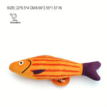 Realistic Interactive Fish Cat Toy with Sound and Chew-Friendly Design