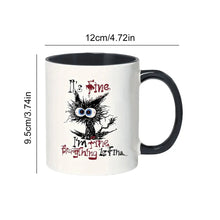 Furrllowship Of The Ring Cat Lovers Mug - 11oz Ceramic Cup