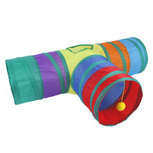 Foldable S-Type Cat Tunnel - Fun Play & Exercise Toy