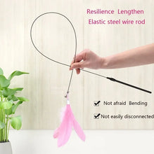 Interactive Cat Teaser Stick with Bell and Suction Cup