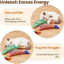 Realistic Interactive Fish Cat Toy with Sound and Chew-Friendly Design