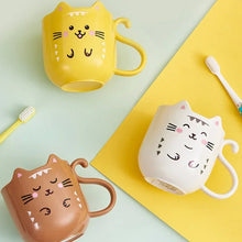 Cute Cat Tail Mug – Drop Resistant Gargle Cup for Kids