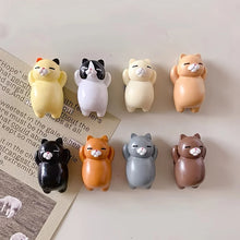 Charming Cartoon Cat Refrigerator Magnets Set