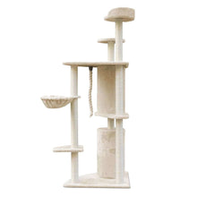 YES4PETS 170cm XL Multi Level Cat Scratching Post Tree Post House Tower-Beige