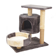 A Cat's Dream Paradise: Natural Solid Wood Cat Climbing Frame 50*33*53CM