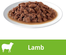 DINE Cuts in Gravy with Lamb Adult Cat Wet Food 85G X 14 Pack