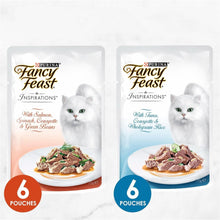 Fancyfeast Adult Inspirations Salmon and Tuna Variety Pack Wet Cat Food 24X70G