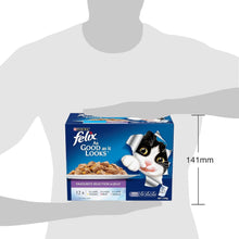 Felix As Good As It Looks, Adult Favourite Selection Wet Cat Food, 5 Cartons Each 12X85g